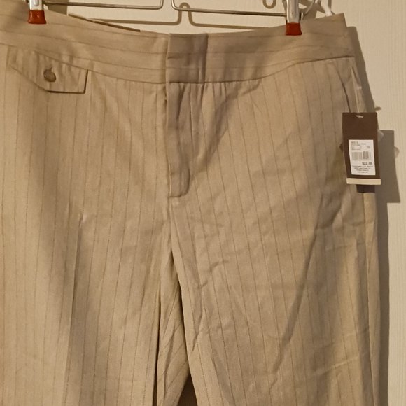 NWT Merona Cropped Pants sz‎ 10 - Picture 1 of 10